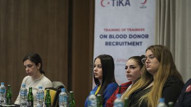 Bosna Hersek'te Kan Bağışçıları İçin Eğitim Programı