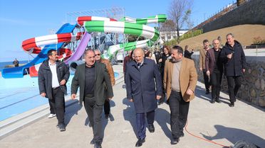 Ünye'de Projeler Hızla İlerliyor