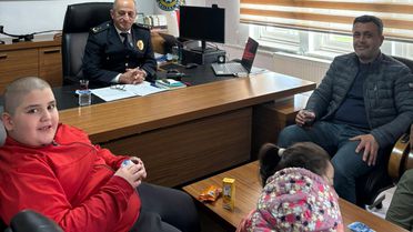 Rehabilitasyon Merkezi Öğrencileri Polisle Buluştu