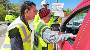 Özel Bireyler Trafik Denetiminde Polis Oldu