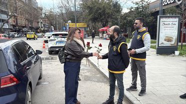 Gazetecilerden Polislere Ziyaret