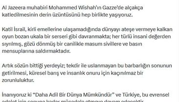 Acar: Katil İsrail insani değerlerden sapmıştır