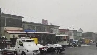Gerede'de Kar Yağışı Etkili Oldu