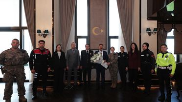 Vali Masatlı, Polis Haftası’nda emniyet mensuplarını ağırladı