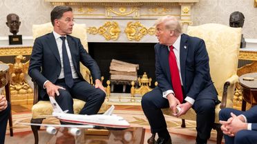 Trump ve Rutte Beyaz Saray'da Bir Araya Geldi