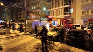 Malatya'da Çakmakla Yangın Çıktı