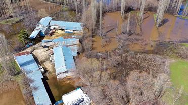 Eşikli Köyü'nde Sel Felaketi