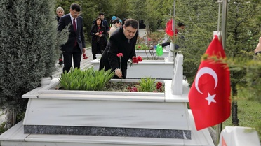 Kütahya'da 'Polis Haftası' dolayısıyla şehitlikler ziyaret edildi