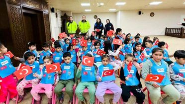 Polis Haftası'nda Patnos'ta miniklere anlamlı ziyaret