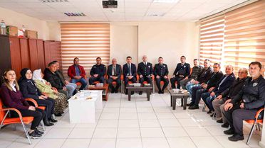 Çameli protokolünden 10 Nisan'da polislere anlamlı ziyaret