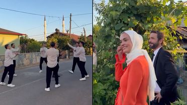 Gassal setinden gülümseten görüntüler! Ahmet Kural’ın keyifli anları