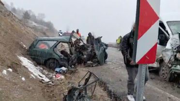 Kelkit'te Kaza: 1 Ölü, 9 Yaralı