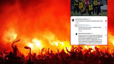 Süper Lig'de oynayan futbolcudan ekmek parasını veren kulübün taraftarına olay sözler: Çocuk odana... 