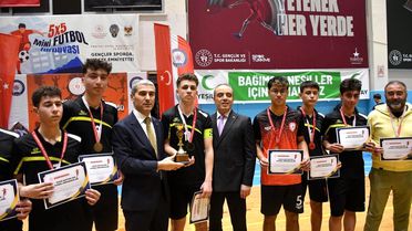 Afyon'da Mini Futbol Turnuvası Finali