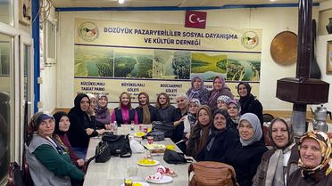 Başkan Tekin: 'Kadın dayanışmasıyla Pazaryeri daha güçlü'