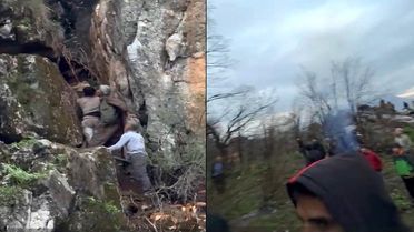 Mahsur Kalan Genç Kurtarıldı