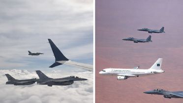 Pakistan semalarında ABD heyetine F-16’lı karşılama