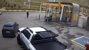 Mardin'de Kontrolden Çıkan Araç Anayola İlerledi