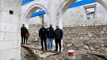Sivas Ulu Cami Restorasyonu Devam Ediyor