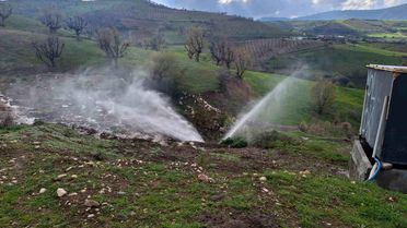 Adıyaman'da Su Hattında Arıza