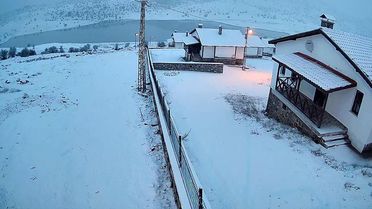 Ankara'nın Yüksek Kesimlerine Kar Yağdı