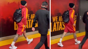 Galatasaray'ın yıldız ismi maçın bitiminin hemen ardından stattan tek başına ayrıldı