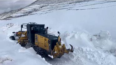 Iğdır'da Karla Mücadele Devam Ediyor