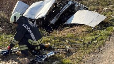 Konya'da Kaza: 2 Yaralı