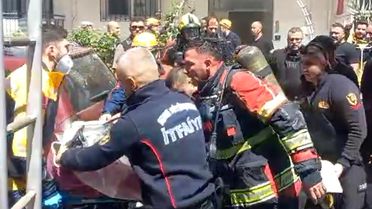 Patlama sonrası çıkan yangında engelli şahıs hayatını kaybetti