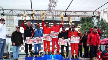 Offroad Şampiyonası'nda Dereceye Girenler Ödüllendirildi