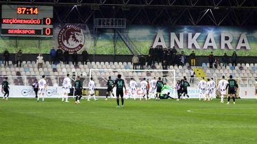 Keçiörengücü ve Serikspor 0-0 Berabere Kaldı