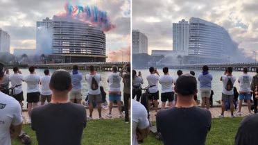 25 yıllık bina saniyeler içinde yıkıldı! Sebebi deprem değil