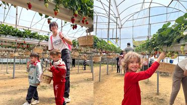 ALKÜ'lü Miniklerden Fidan ve Çilek Etkinliği