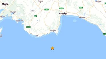 Demre Açıklarında 4.7 Büyüklüğünde Deprem