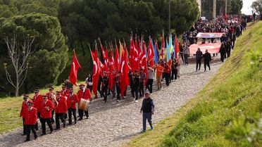 Atatürk'ün Ayvalık'a gelişinin 92. yıl dönümü törenle kutlandı