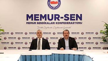 Bakan Işıkhan Memur-Sen'i Ziyaret Etti