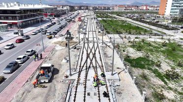 Başkan Altay: 'Stadyum-Şehir Hastanesi Tramvay Hattı'nda yoğun mesai sürüyor'