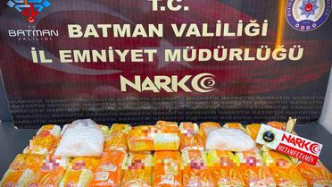 Batman'da 24 Kilo Metamfetamin Ele Geçirildi