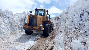 Bingöl'de Kar Temizleme Çalışmaları
