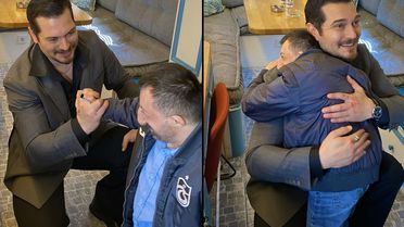 Çağatay Ulusoy’la sarıldı, duygulandı! Köksal Baba’dan dikkat çeken paylaşım