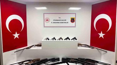 Diyarbakır'da 73 Kaçak Silah Ele Geçirildi