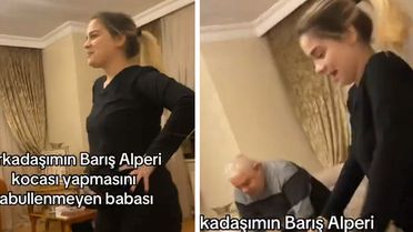Babasının yanında Galatasaray'ın yıldızına 'Kocam' dedi, olanlar oldu 