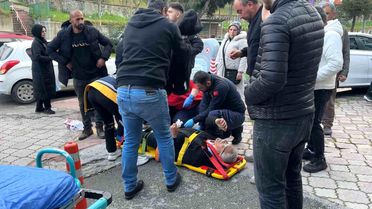 Samsun'da Trafik Kazası: Yaşlı Adam Yaralandı