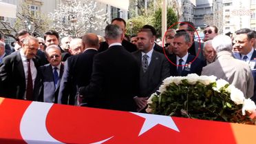 Hüsamettin Cindoruk'un cenazesinde soğuk rüzgarlar! Bakışlara dikkat