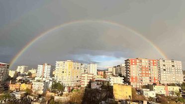 Siirt'te Gökkuşağı Görsel Şöleni