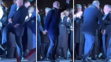 Seçim zaferi kutlaması! Kazandıktan sonra sahnede coştu