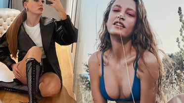 Serenay Sarıkaya gözlükleriyle dikkat çekti