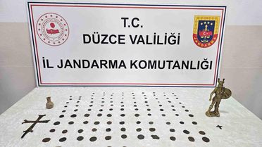 Düzce'de Tarihi Eser Kaçakçıları Yakalandı