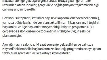 Büyükgümüş: Salon İddiaları Trajikomik