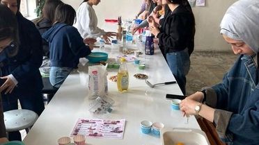 Kütahya'da Mini Kek Atölyesi Düzenlendi